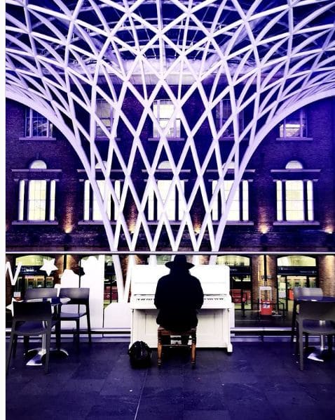 Photo of London King's Cross railway station at London King's Cross Railway Station, Euston Road, St Pancras, London Borough of Camden, London, Greater London, England, N1C 4AP,…