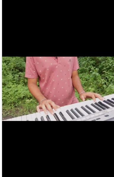Public piano in Mumbai, Maharashtra, India