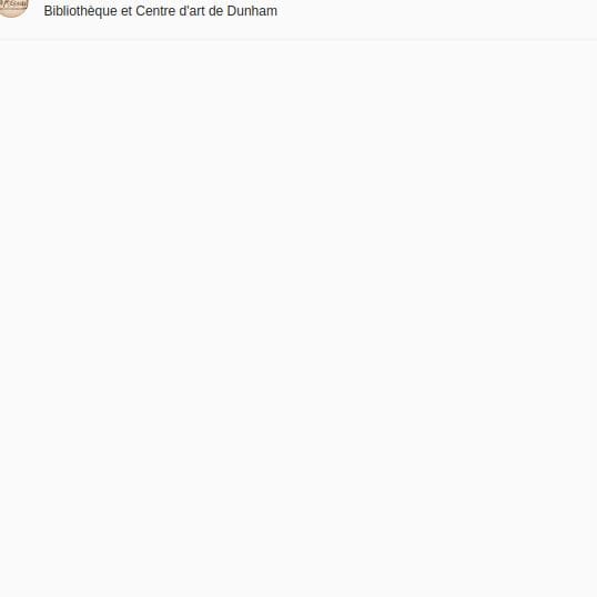 Photo of Bibliothèque et Centre d'art de Dunham at 114, Chemin Maska, Dunham, Brome-Missisquoi, Montérégie, Quebec, J0E 1M0, Canada