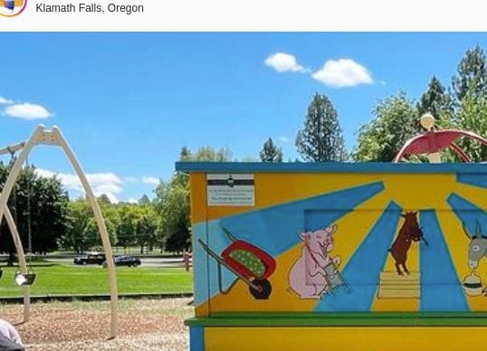 Photo of Klamath Falls, Oregon at EagleRidge High School, 677, South 7th Street, Klamath Falls, Klamath County, Oregon, 97601, United States. whattodoinsouthernoregon