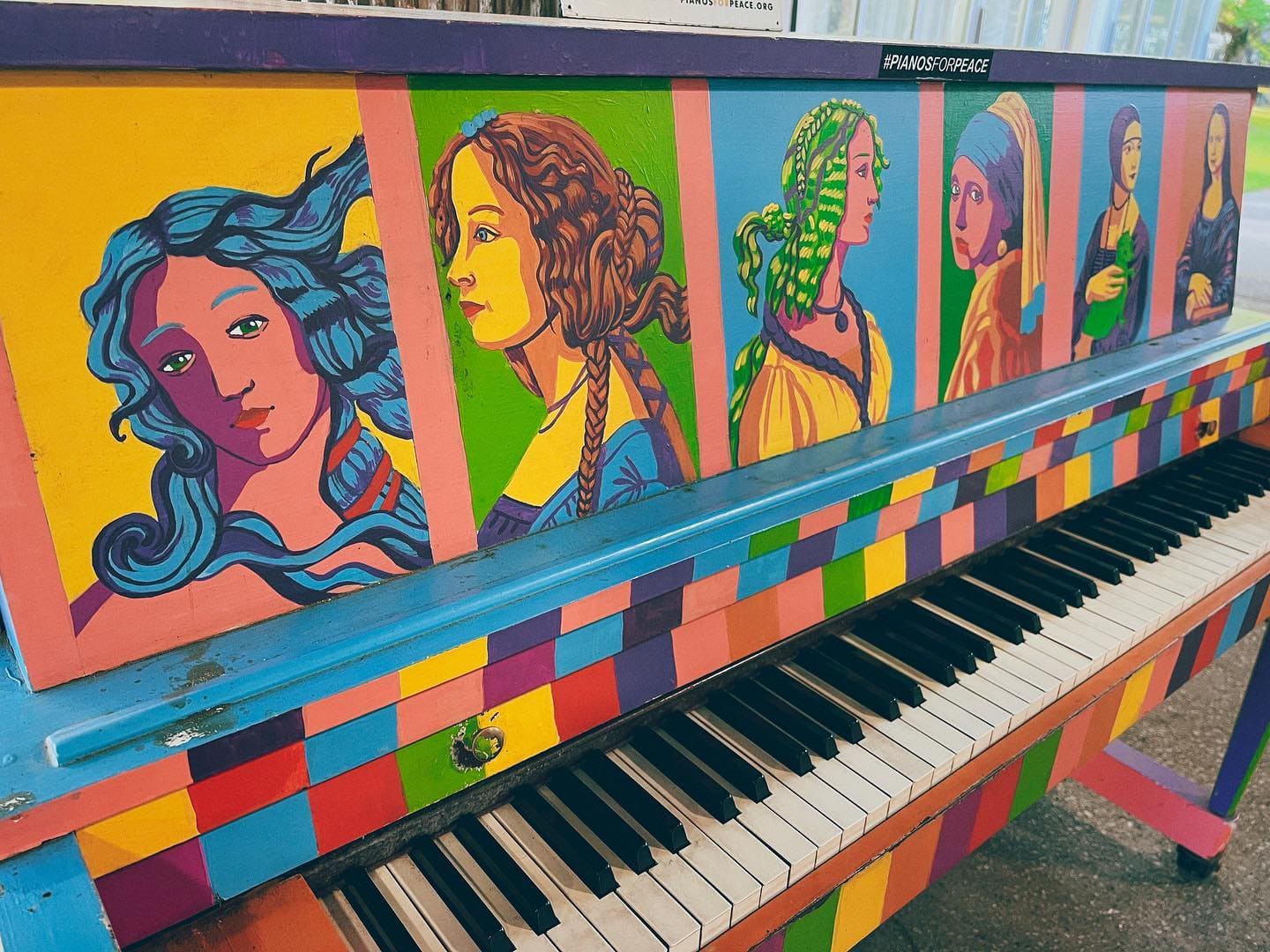 Public piano in Atlanta, Georgia, United States