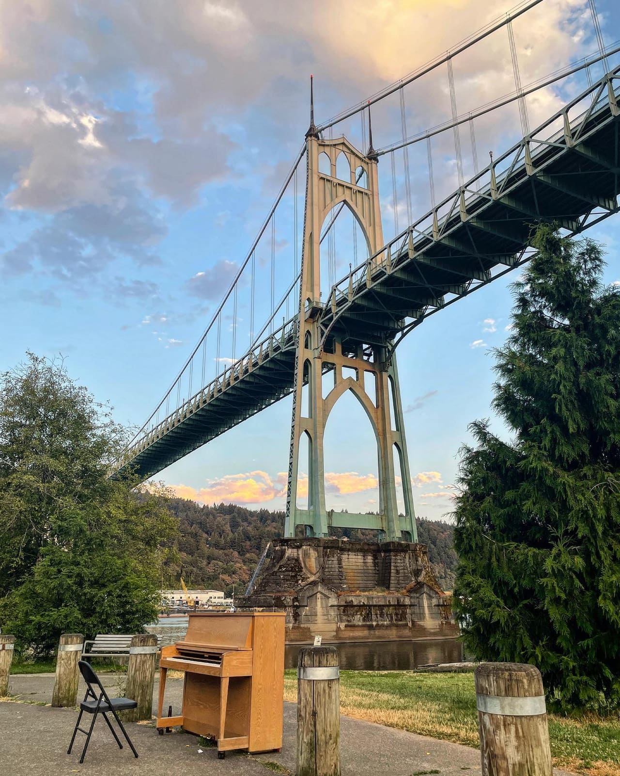 Photo of Cathedral Park at 8687, North Edison Street, Cathedral Park, Portland, Multnomah County, Oregon, 97203, United States.…