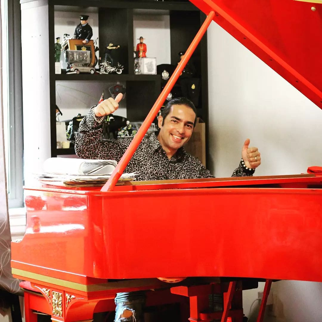 Public piano in New York, New York, United States