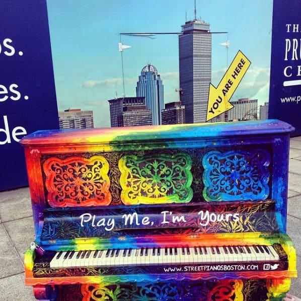 Photo of The Pru at Prudential Center, Hynes Court, Back Bay, Boston, Suffolk County, Massachusetts, 02199, United States. playing on break.