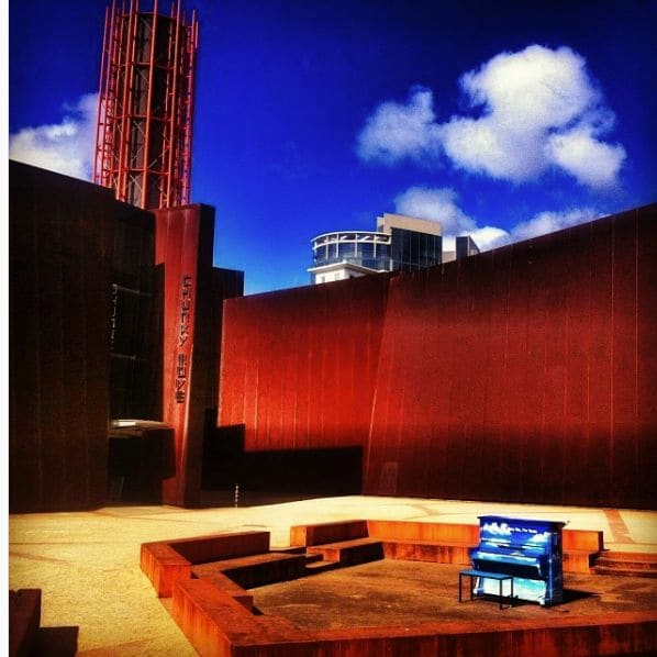 Photo of Malthouse Theatre at Southbank, Melbourne, City of Melbourne, Victoria, 3006, Australia. Play me, I'm yours