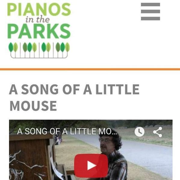 Public piano in Seattle, Washington, United States