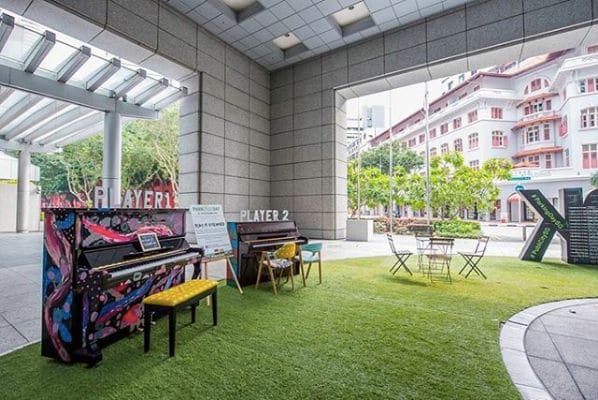 Photo of Singapore City Gallery at URA Centre, 45, Maxwell Road, Chinatown, Outram, Central, 069118, Singapore. We are so glad to have the pianos placed in a heritage district…