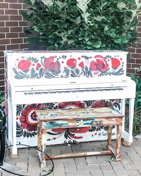 Photo of Linden Hills, Minneapolis at 4119, Beard Avenue South, Linden Hills, Minneapolis, Hennepin County, Minnesota, 55410, United States. A perfectly placed piano in the…