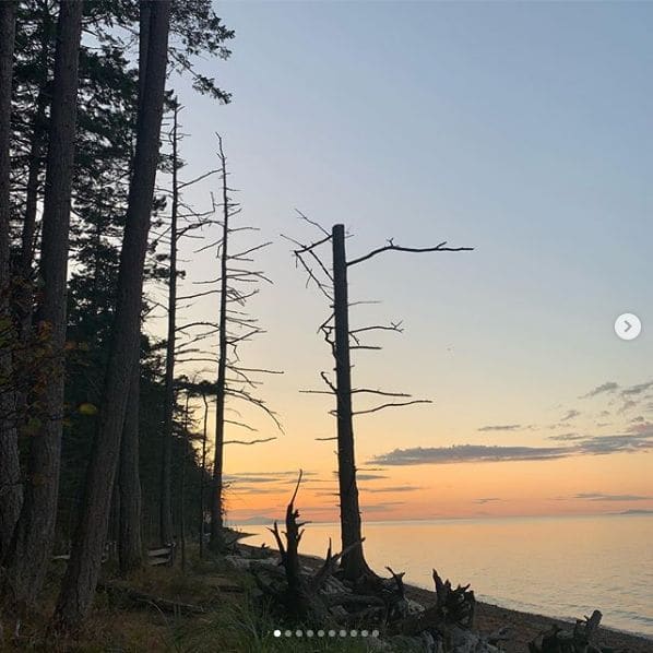 Photo of Rathtrevor Beach Park at Rathtrevor Beach Campsite, Kinnikinick Drive, Parksville, Regional District of Nanaimo, British Columbia, Canada