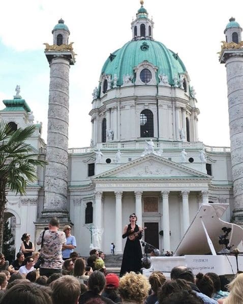 Photo of Wiener Karlskirche at Hill Arches, Karlsplatz, Wieden, KG Wieden, Wieden, Vienna, 1040, Austria