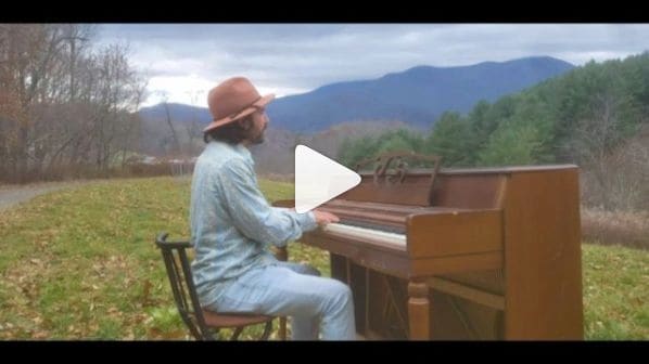 Public piano in Yancey County, North Carolina, United States