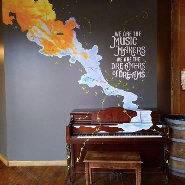 Public piano in Ottawa County, Michigan, United States