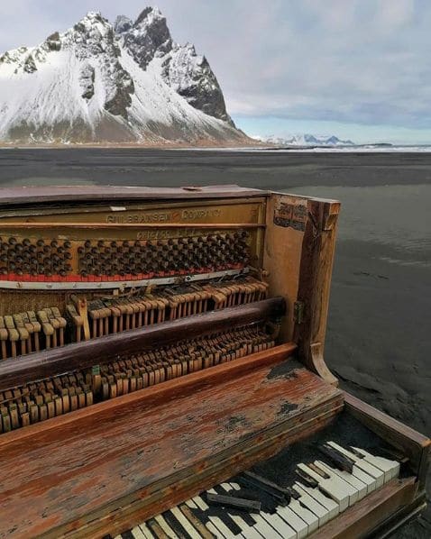 Photo of Vestrahorn at Stokksnesvegur, Sveitarfélagið Hornafjörður, Eastern Region, Iceland