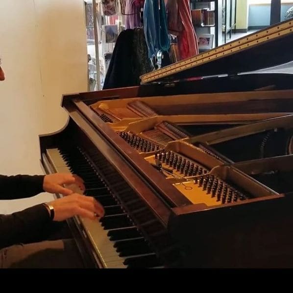 Public piano in Atlantic City, New Jersey, United States