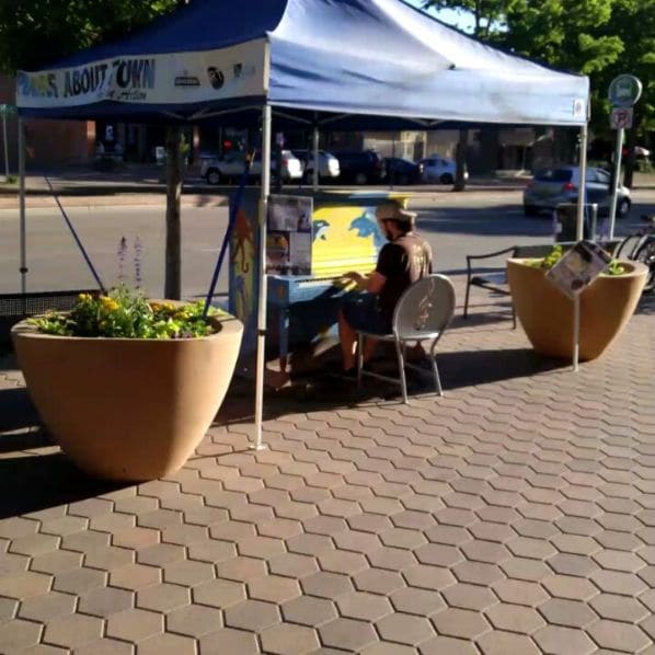Photo of Social at 1, Old Town Square, River Rock Cohousing, Fort Collins, Larimer County, Colorado, 80524, United States