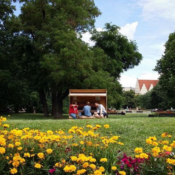 Public piano in Prague, Prague, Czechia