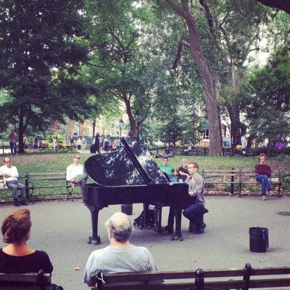 Photo of Washington Square Park at Washington Square Fountain, Washington Square South, Washington Square Village, Manhattan Community Board 2, Manhattan, New York County, New…