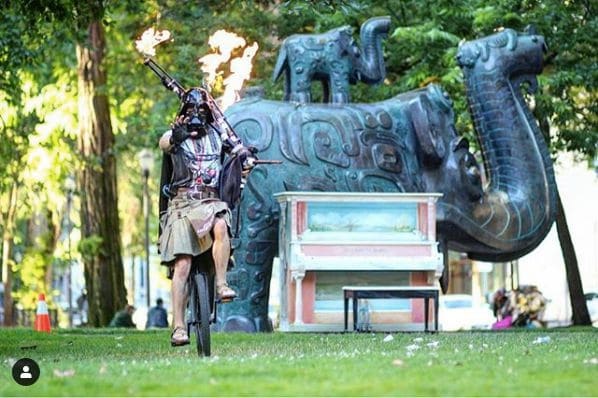 Photo of Elephant Park at Northwest Couch Street, Pearl District, Portland, Multnomah County, Oregon, 97240, United States