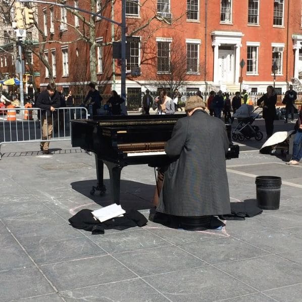 Photo of Washington Square Park at Washington Square Fountain, Washington Square South, Washington Square Village, Manhattan Community Board 2, Manhattan, New York County, New…