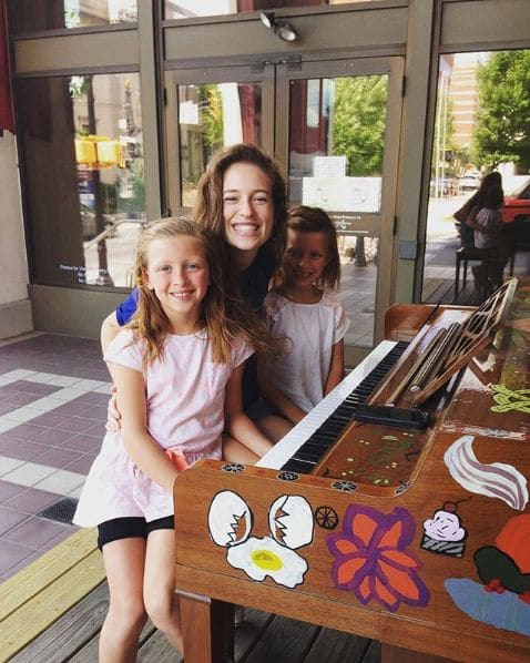 Public piano in Lancaster, Pennsylvania, United States