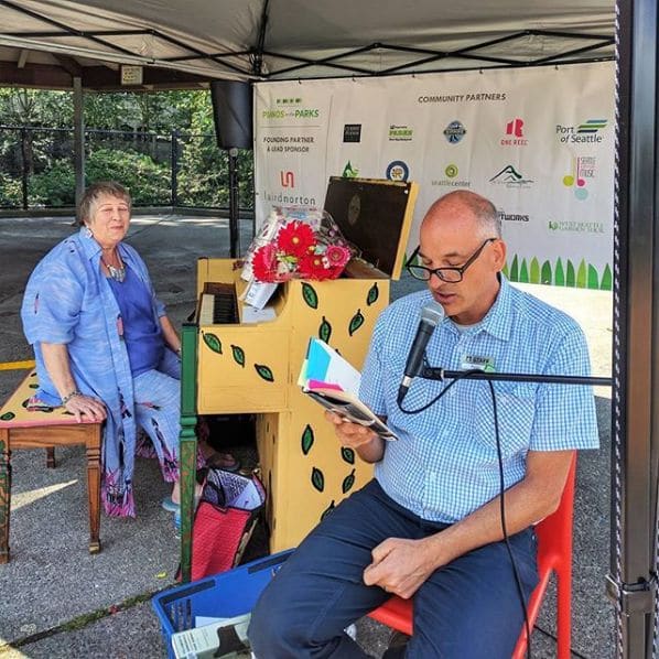 Public piano in King County, Washington, United States