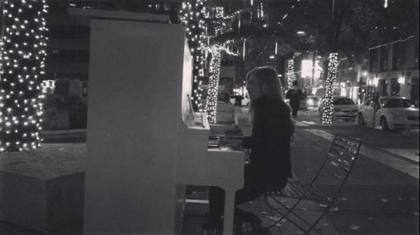 Public piano in Dallas, Texas, United States