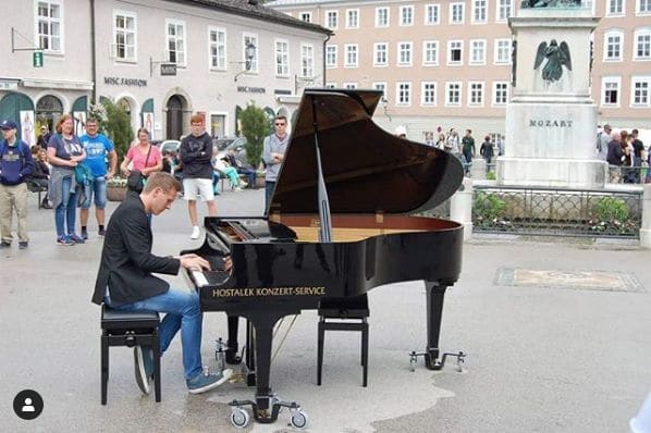 Photo of Mozartplatz, Salzburg, Austria at Goldene Ente, 10, Goldgasse, Altstadt, Salzburg, 5020, Austria