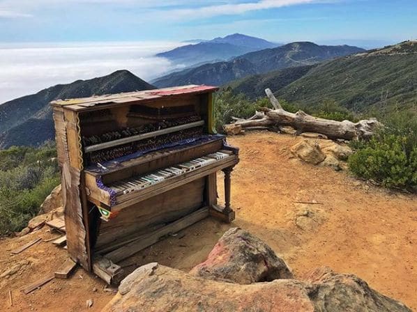 Photo of La Cumbre Peak at F.S. Lookout, East Camino Cielo, Santa Barbara County, California, United States