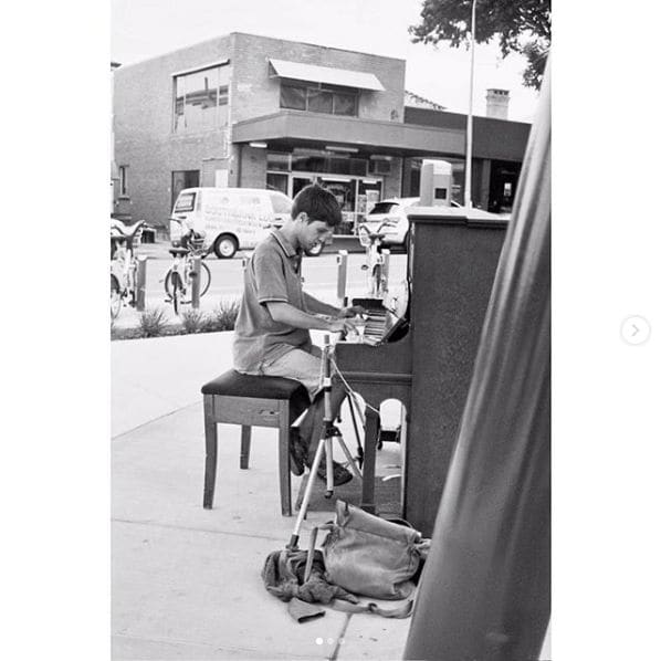 Photo of Bunyapa Park at 68, Vulture Street, Hill End, West End, Brisbane City, Queensland, 4101, Australia. Nico in the piano at Bunyapa Park, West End, March 2018