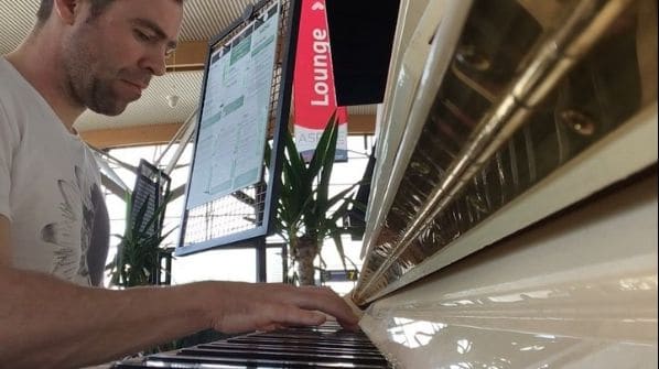 Public piano in Cork, Ireland