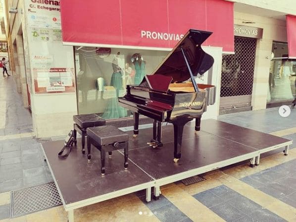 Public piano in Region of Murcia, Region of Murcia, Spain