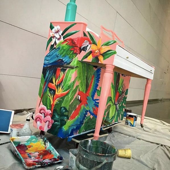 Photo of 108 St Georges Terrace at 108 Saint Georges Terrace, 108, St Georges Terrace, Perth, City of Perth, Western Australia, 6000, Australia. Day 1 of live piano painting done…