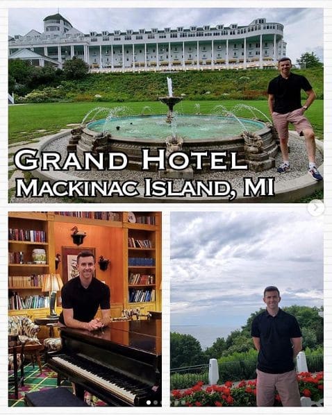 Public piano in Mackinac County, Michigan, United States