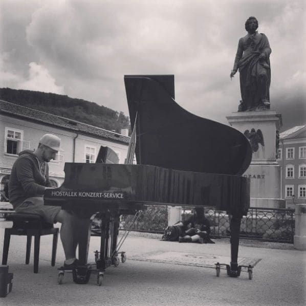 Photo of Mozartplatz, Salzburg, Austria at Goldene Ente, 10, Goldgasse, Altstadt, Salzburg, 5020, Austria