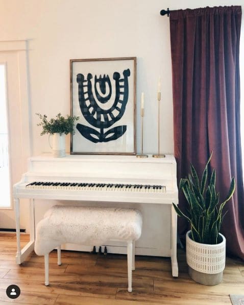 Photo of Iowa at 2449, Marsh Avenue, Marshall County, Iowa, 50158, United States. Took some time today to touch up the piano with chalk paint. She was looking…