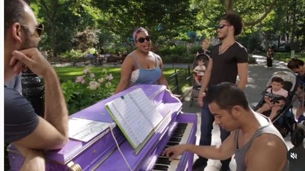Photo of Madison Square Park at Madison Square, Madison Avenue, Manhattan Community Board 5, Manhattan, New York County, New York, 10010, United States. Thanks to music (and…