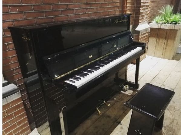 Photo of Station Nijmegen at 6, Stationsplein, Stadscentrum, Nijmegen-Centrum, Nijmegen, Gelderland, Netherlands, 6512AB, Netherlands. Gotta love train station / public pianos! I…