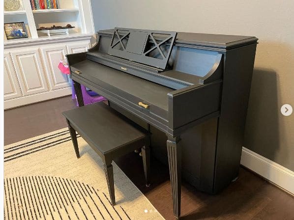 Public piano in Fort Bend County, Texas, United States