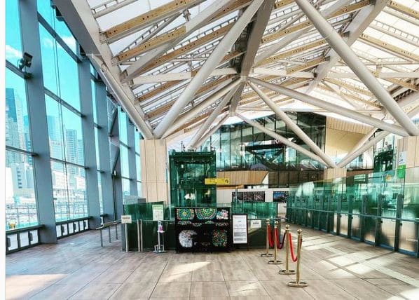 Photo of 高輪ゲートウェイ駅 at Takanawa Gateway, Daiichi Keihin, Takanawa 2-chome, Shinagawa, Minato, Tokyo, 108-8611, Japan