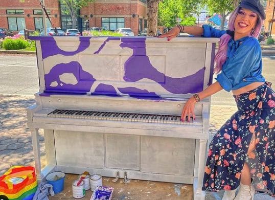 Photo of Downtown Fort Collins at Thamel Import Gift Shop, 19, Old Town Square, Fort Collins, Larimer County, Colorado, 80524, United States. pianos_about_town