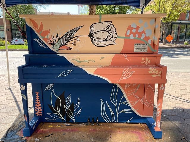 Photo of Downtown Fort Collins at Thamel Import Gift Shop, 19, Old Town Square, Fort Collins, Larimer County, Colorado, 80524, United States. pianos_about_town
