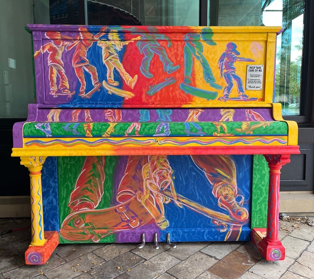 Photo of Downtown Fort Collins at Thamel Import Gift Shop, 19, Old Town Square, Fort Collins, Larimer County, Colorado, 80524, United States. pianos_about_town