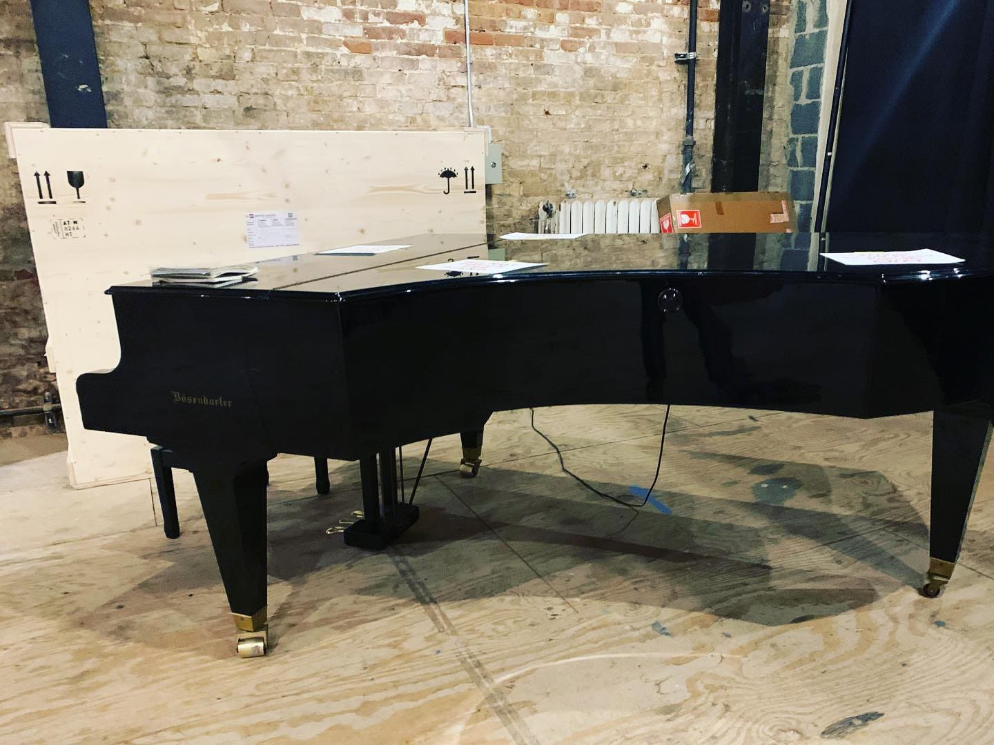 Public piano in New York, New York, United States