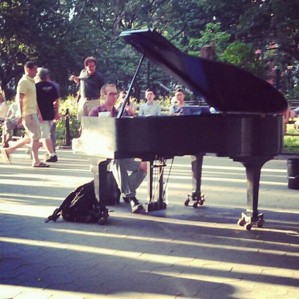 Photo of Washington Square Park at Washington Square Fountain, Washington Square South, Washington Square Village, Manhattan Community Board 2, Manhattan, New York County, New…