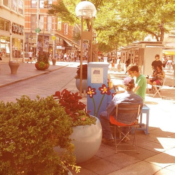 Photo of 16th Street Mall at Neusteter Company Building, 720, 16th Street Mall, Central Business District, Denver, Denver County, Colorado, 80202, United States