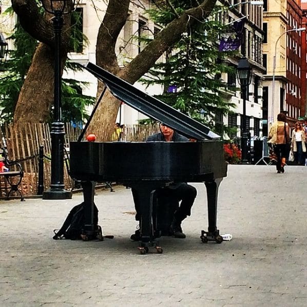 Photo of Washington Square Park at Washington Square Fountain, Washington Square South, Washington Square Village, Manhattan Community Board 2, Manhattan, New York County, New…